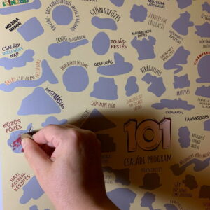 Kaparós plakát – 101 családi program Családidekor
